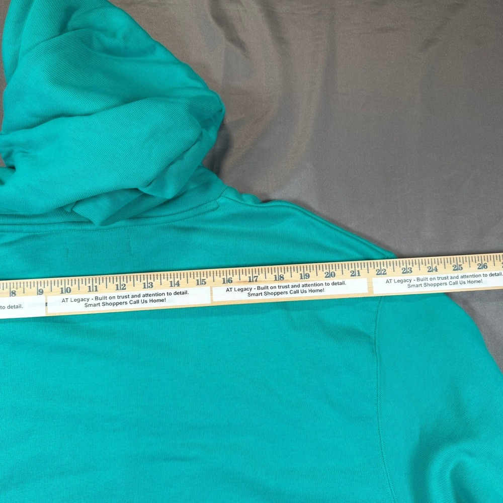 Jordan Air Jordan Mens XL Teal Pullover Hoodie Embroidered Logo Casual Athletic - Picture 11 of 15